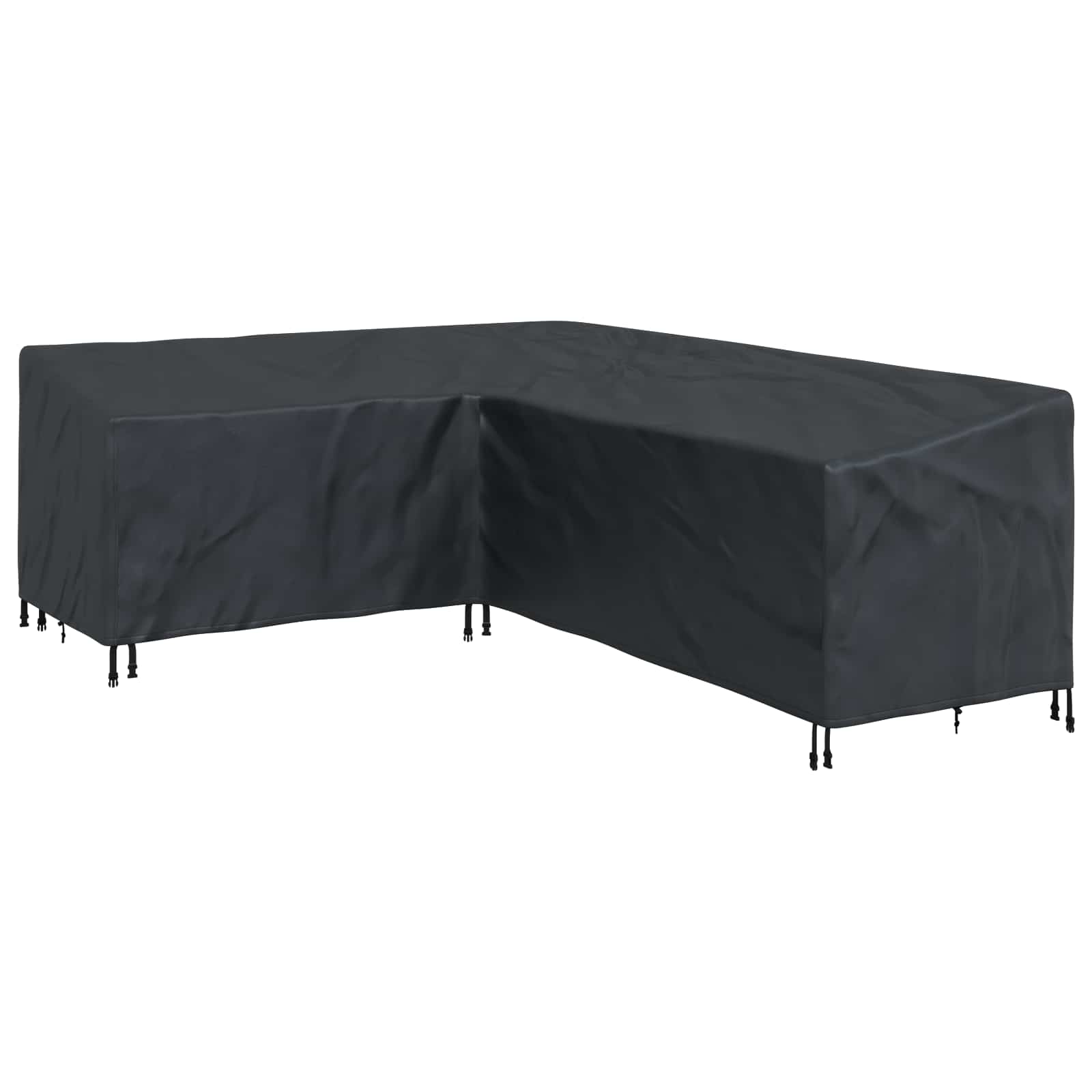 Möbelbezug Schwarz 235 x 235 x 85 cm 210D Oxford Stoff