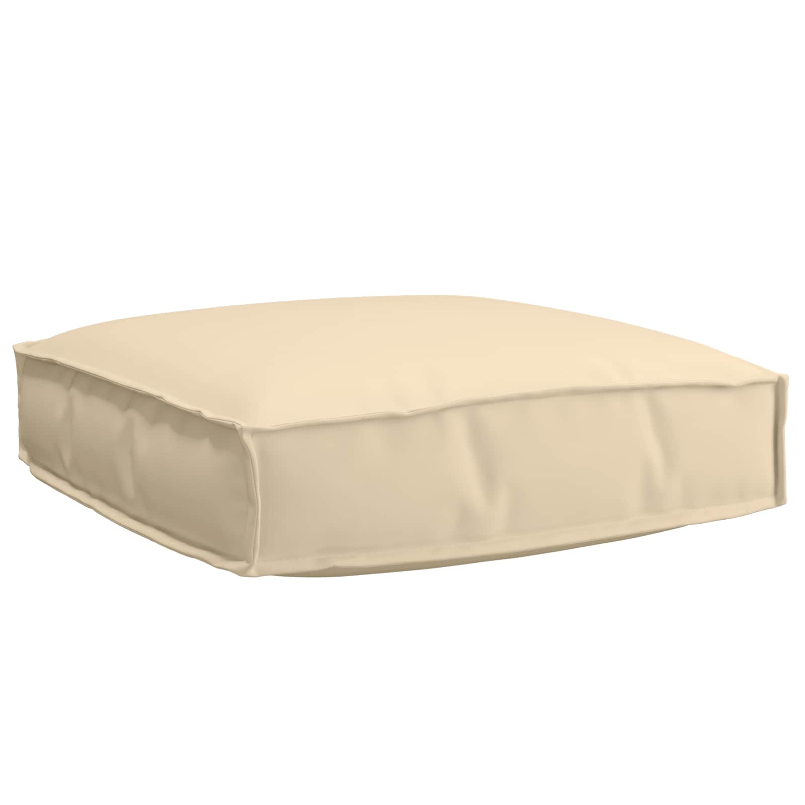 Kissen Anthrazit 60 x 60 x 12 cm Oxford-Stoff