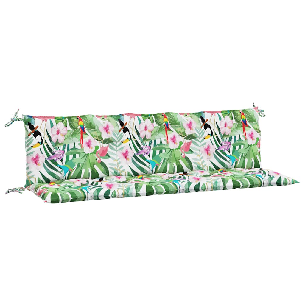 Gartenbank-Auflage Anthrazit 100x(50+50)x7 cm Oxford-Gewebe
