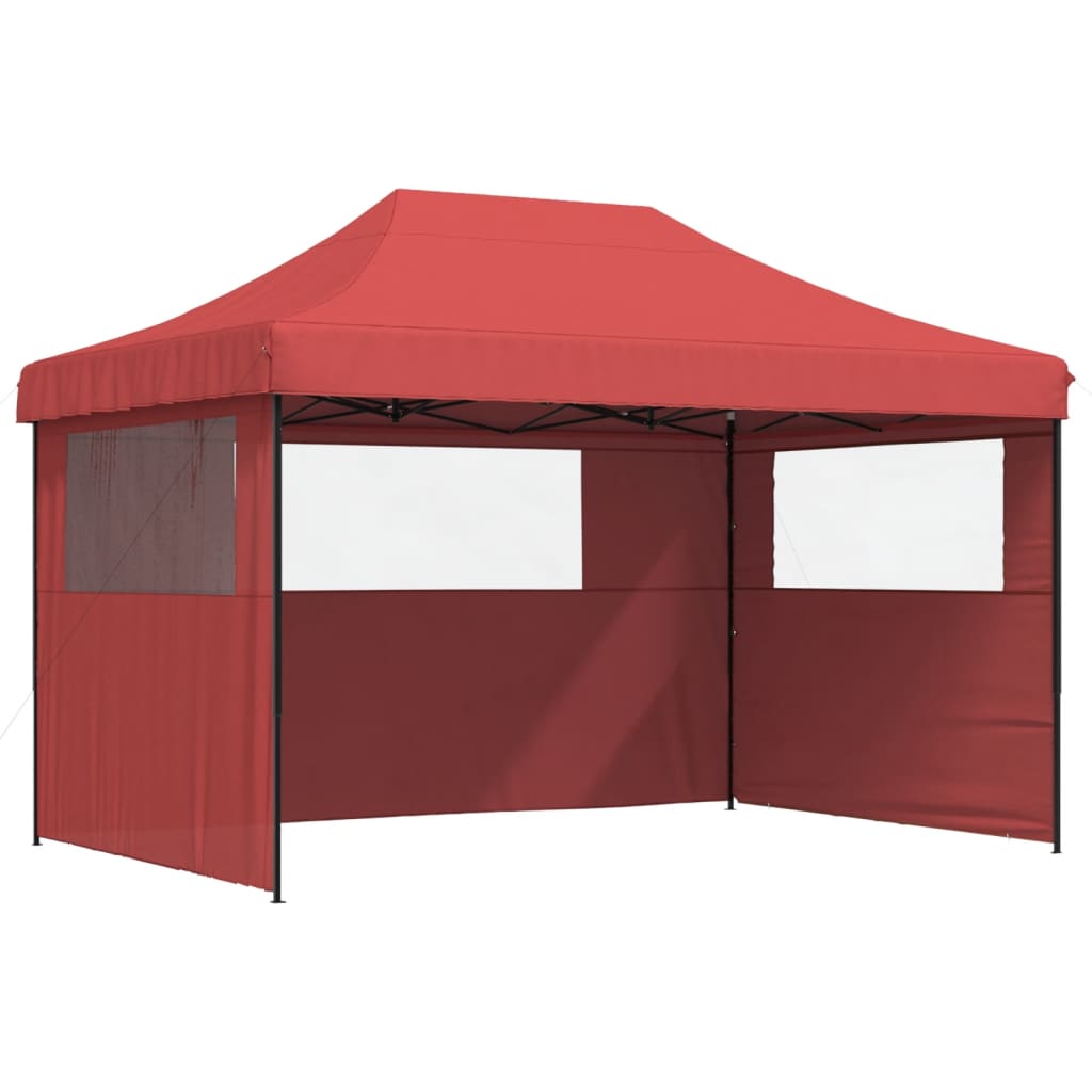 Partyzelt Faltbar Pop-Up Beige 410x279x315 cm