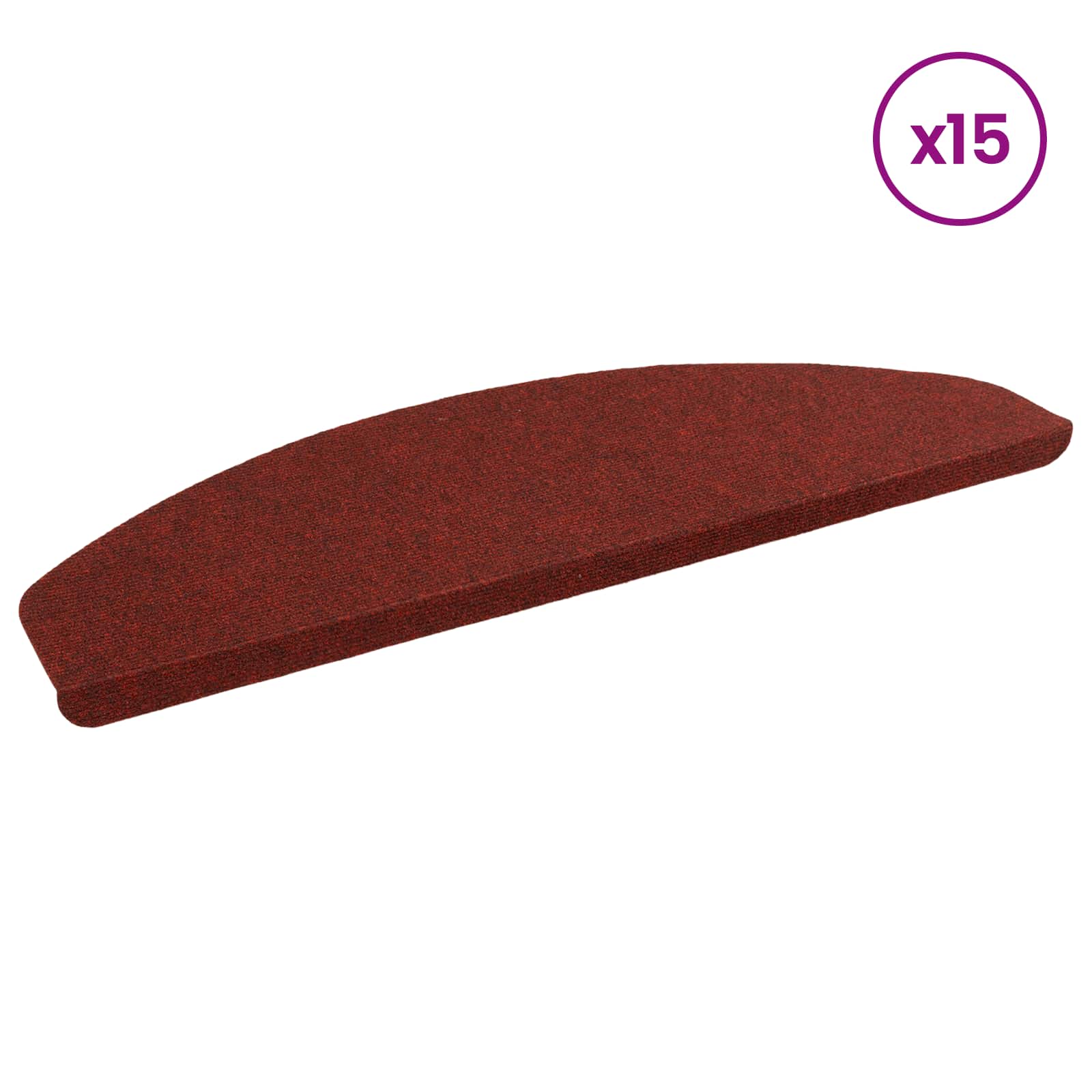 Stufenmatten Selbstklebend 15 Stk. 56x17x3 cm Beige