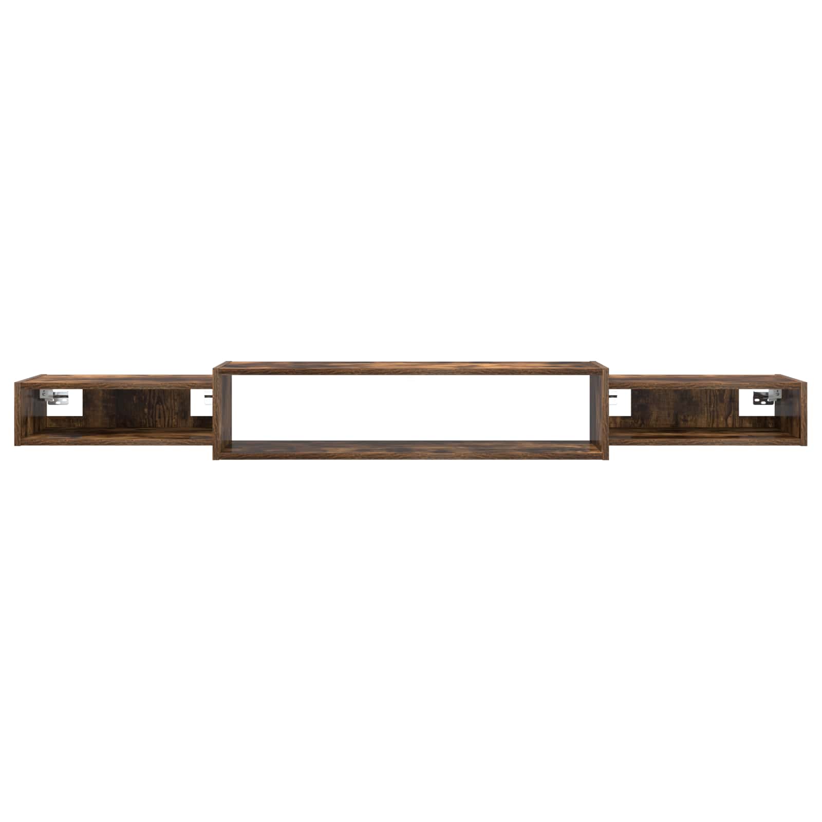 Wandmontierter TV-Schrank Wandhalterung Weiß 140 x 28 x 21 cm