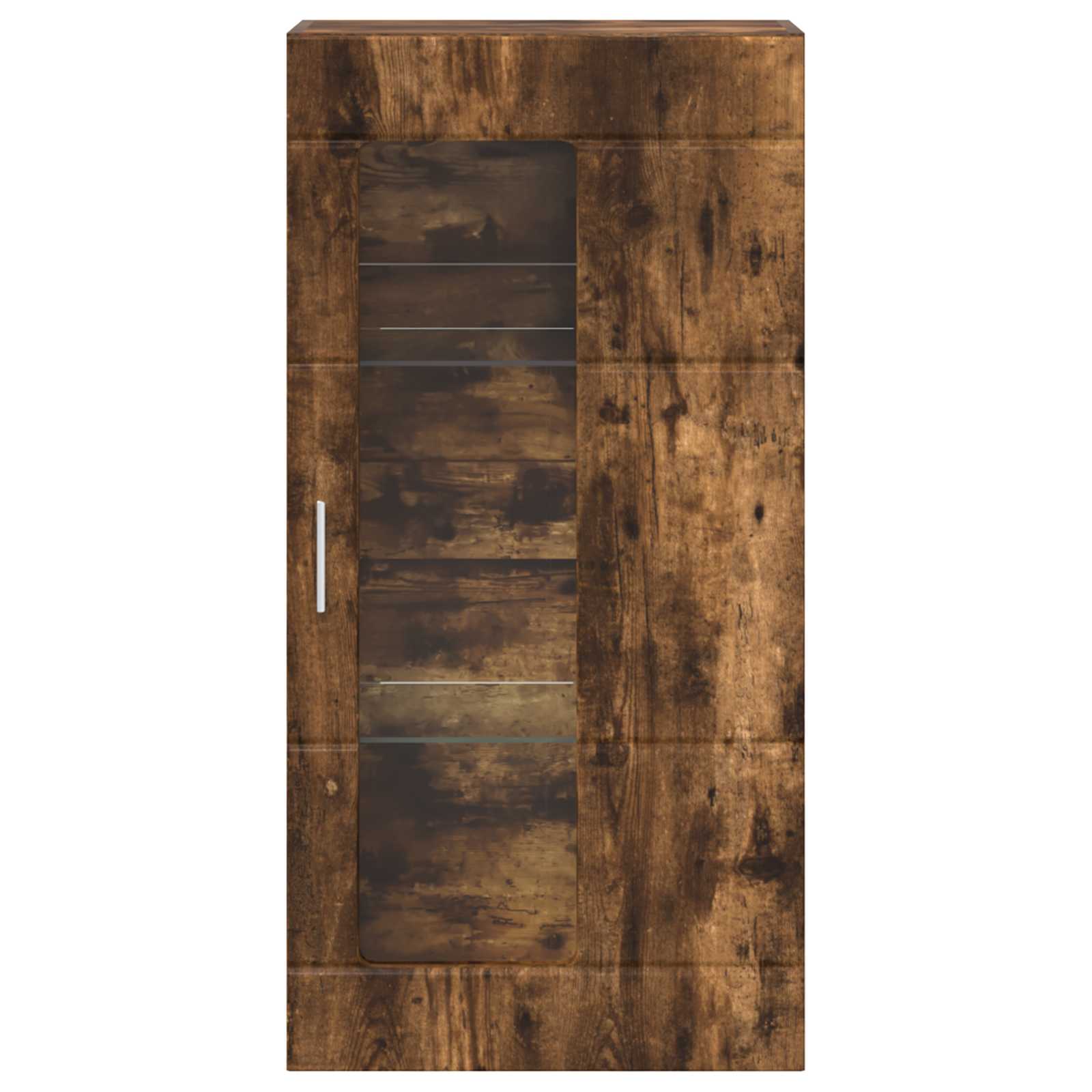 Highboard mit Regal FLORIN Weiß 60 x 35 x 182 cm Holzwerkstoff