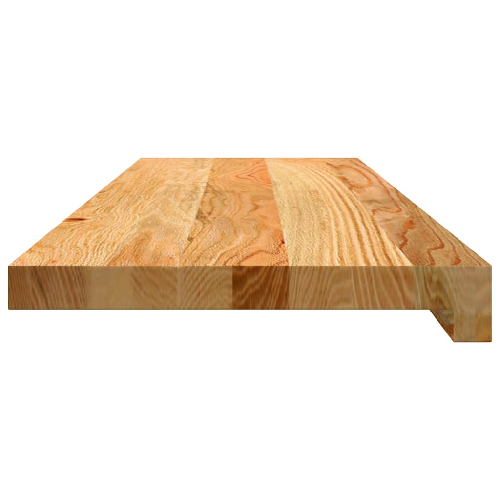 Treppenstufen 4 Stk. Unbehandelt 70x25x2 cm Massivholz Eiche