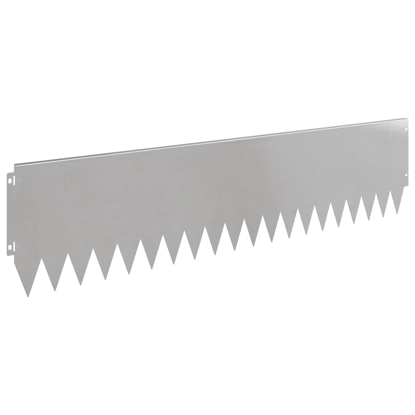 Raseneinfassung 10 pcs 103 x 10 cm Stahl Schwarz