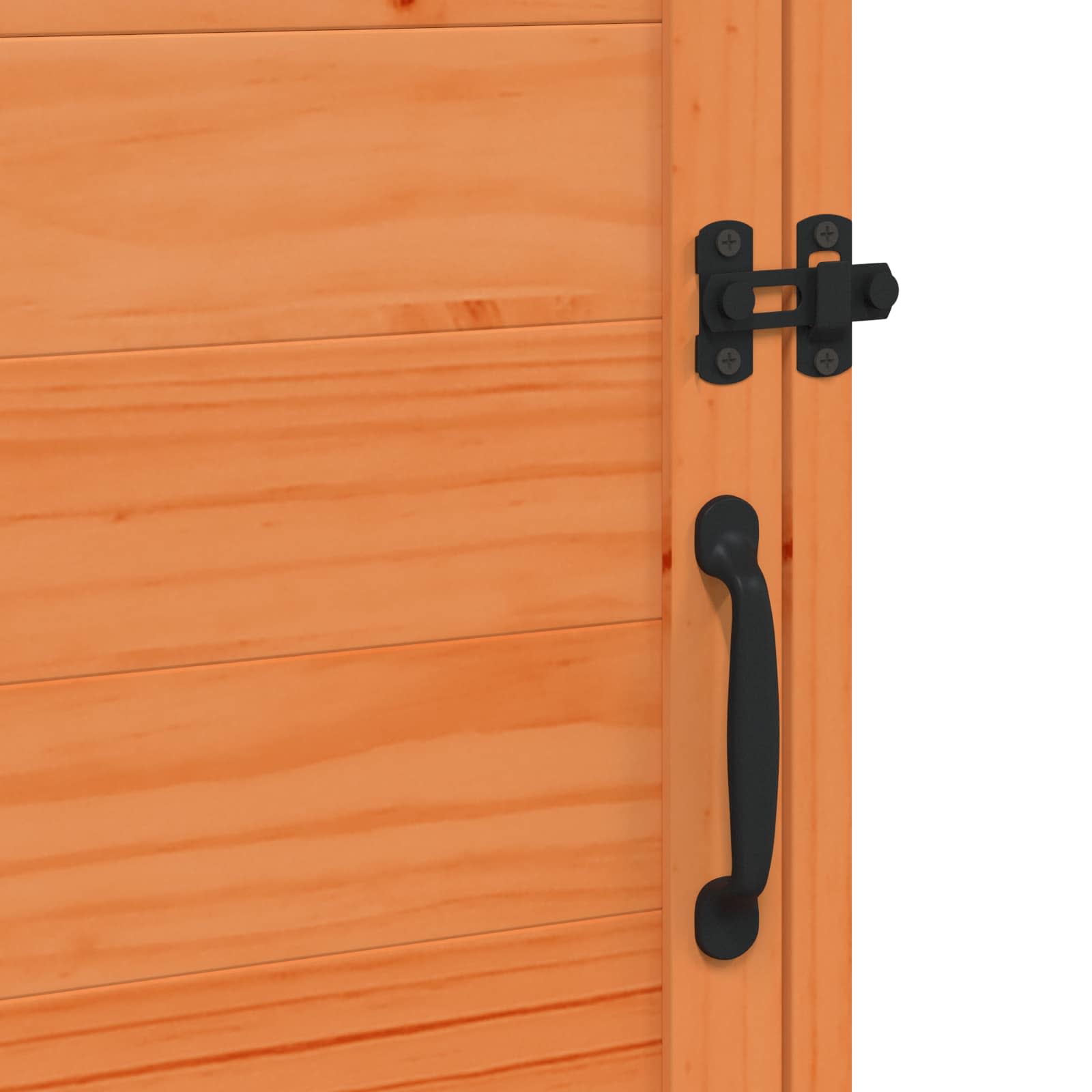 Gartenschuppen Natur 59 x 56 x 113,5 cm Massivholz aus Fichte