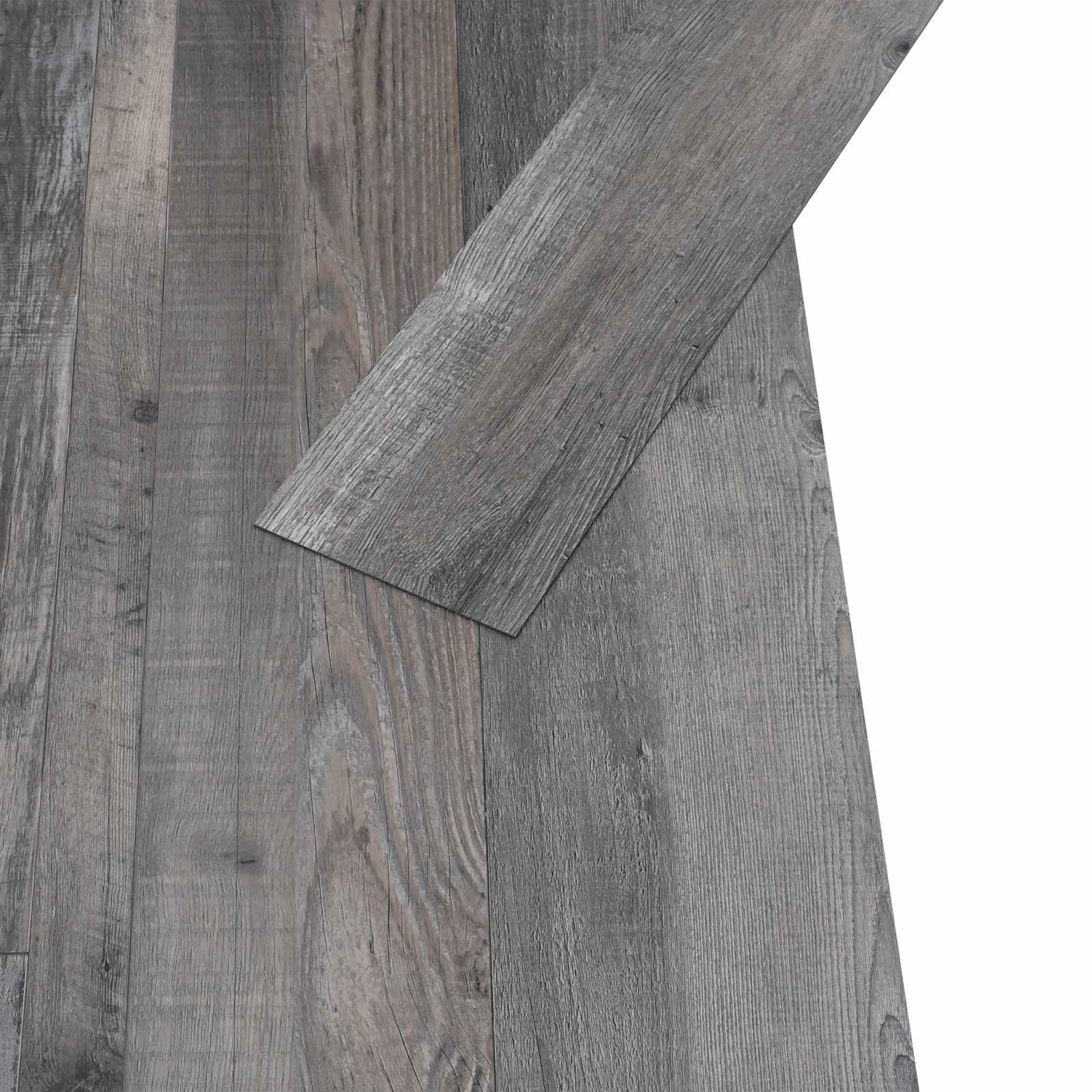 Bodenplanken 18 pcs Walnussbraun 5,26 m² PVC