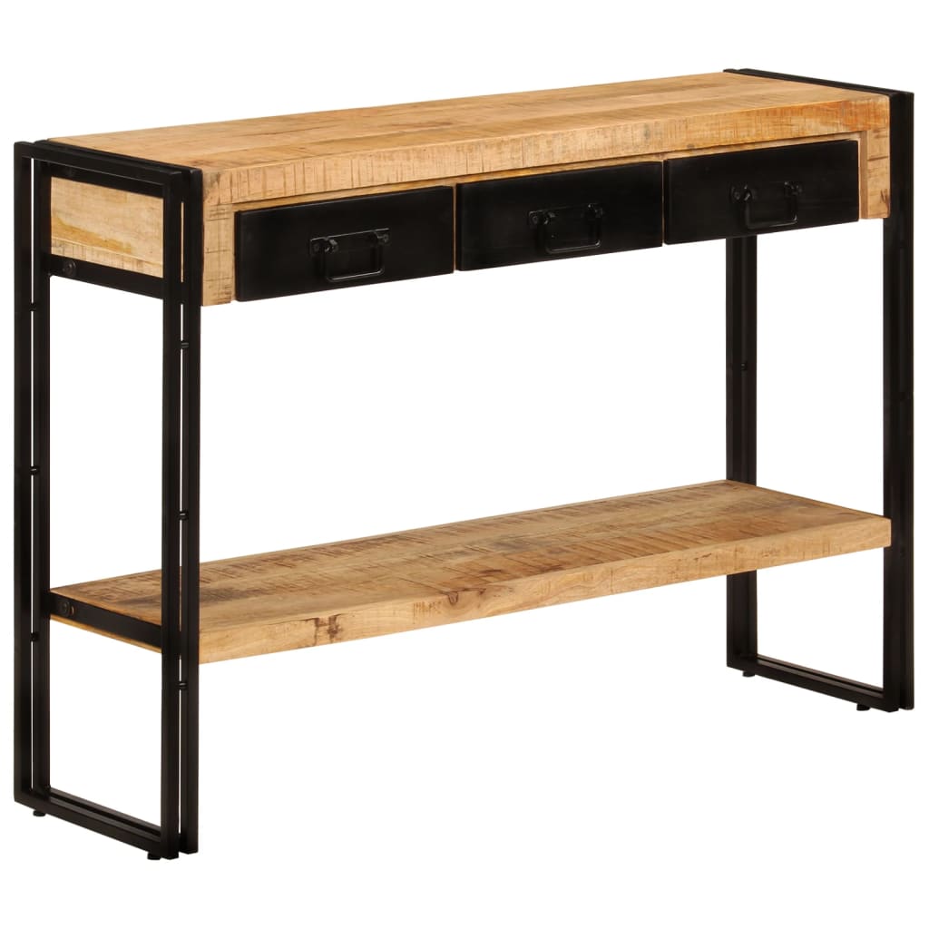 Konsolentisch 110x30x76 cm Altholz Massiv