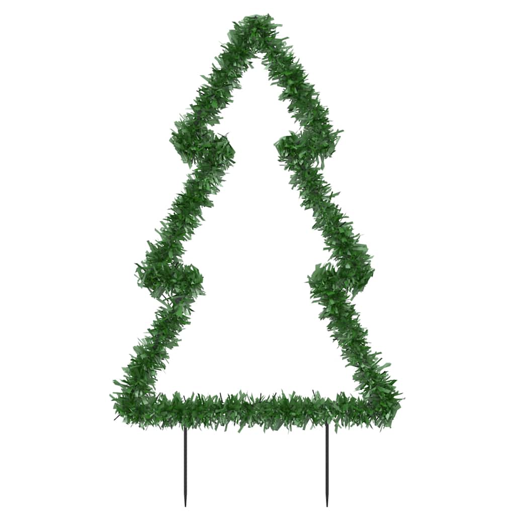 Weihnachtsbaum mit Erdspießen und 115 LEDs 90 cm