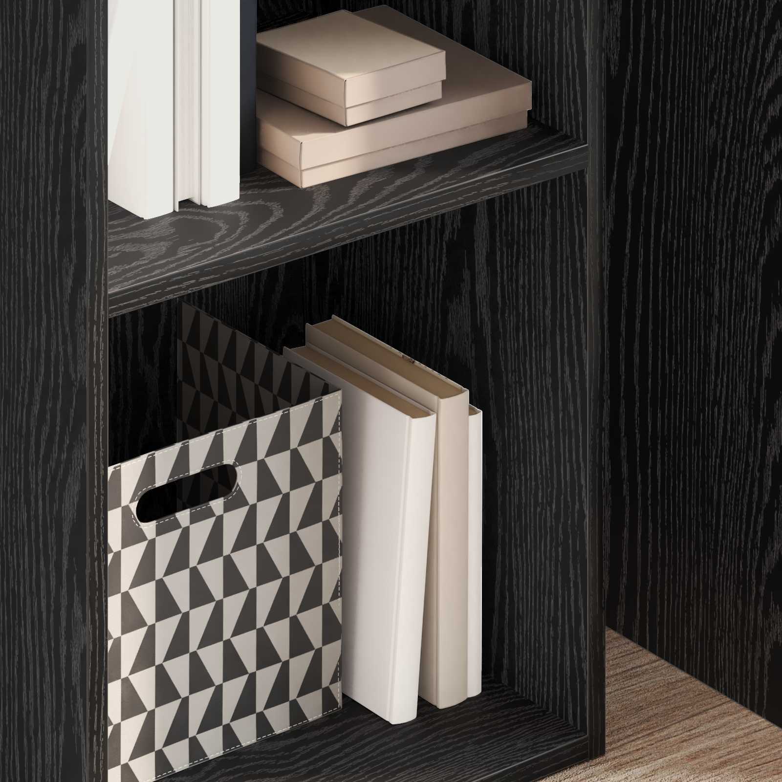 Bücherregal Weiß 80x30x189 cm Holzwerkstoff