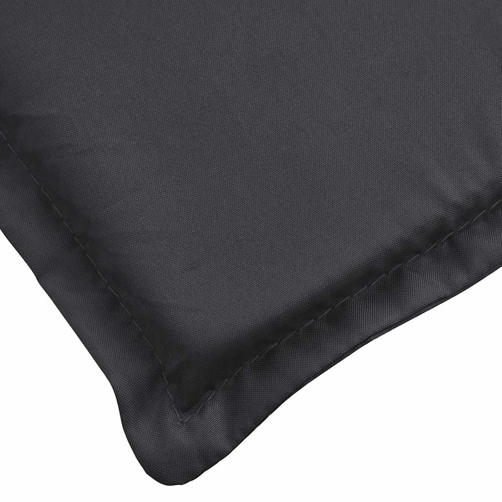 Sonnenliegen-Auflage Grau 186x58x4 cm Oxford-Gewebe
