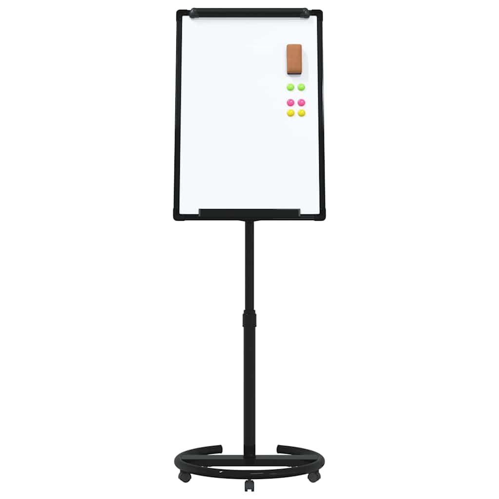 Magnetisches Whiteboard Grau und Weiß 62 x 62,5 x 197 cm EPS