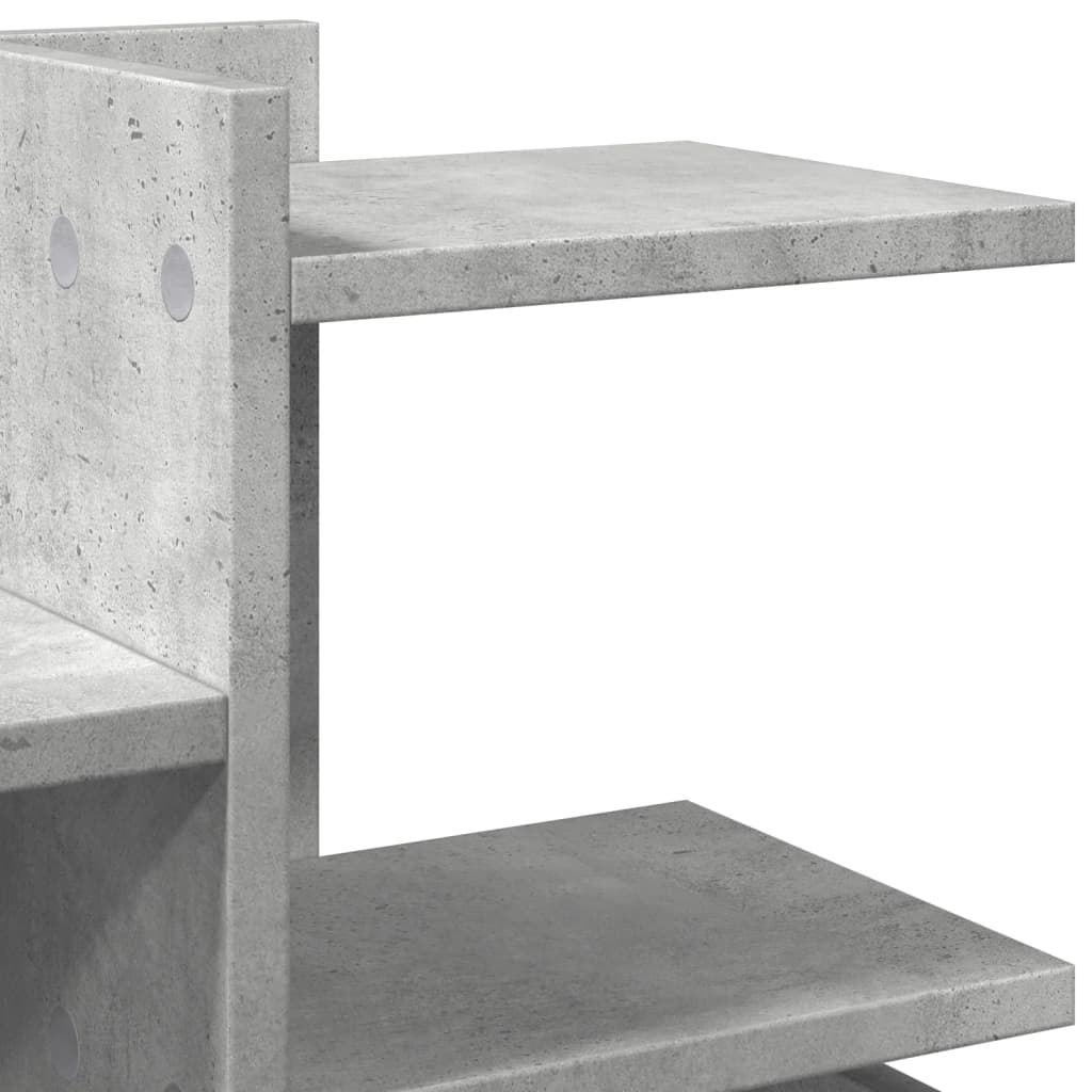 Schreibtisch-Organizer Weiß 49x20x52,5 cm Holzwerkstoff