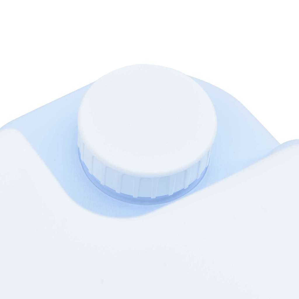 Camping-Toilette Grau und Weiß 41,5 x 36,5 x 30 cm Polyethylen