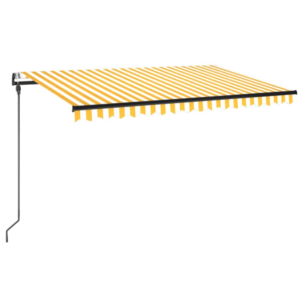 Markise Automatisch Einziehbar 350x250 cm Creme