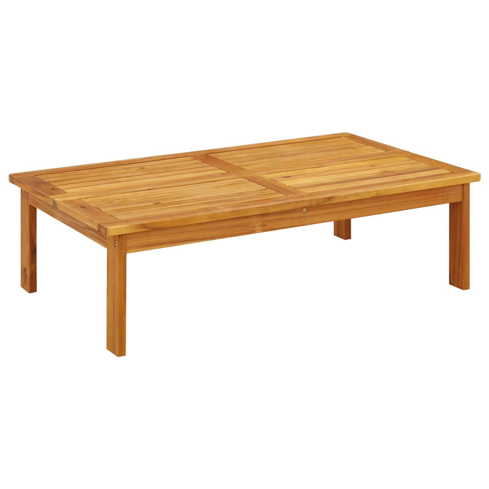 3-tlg. Garten-Sofagarnitur aus Paletten Massivholz Akazie