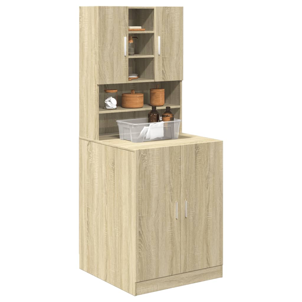Waschmaschinenschrank Weiß