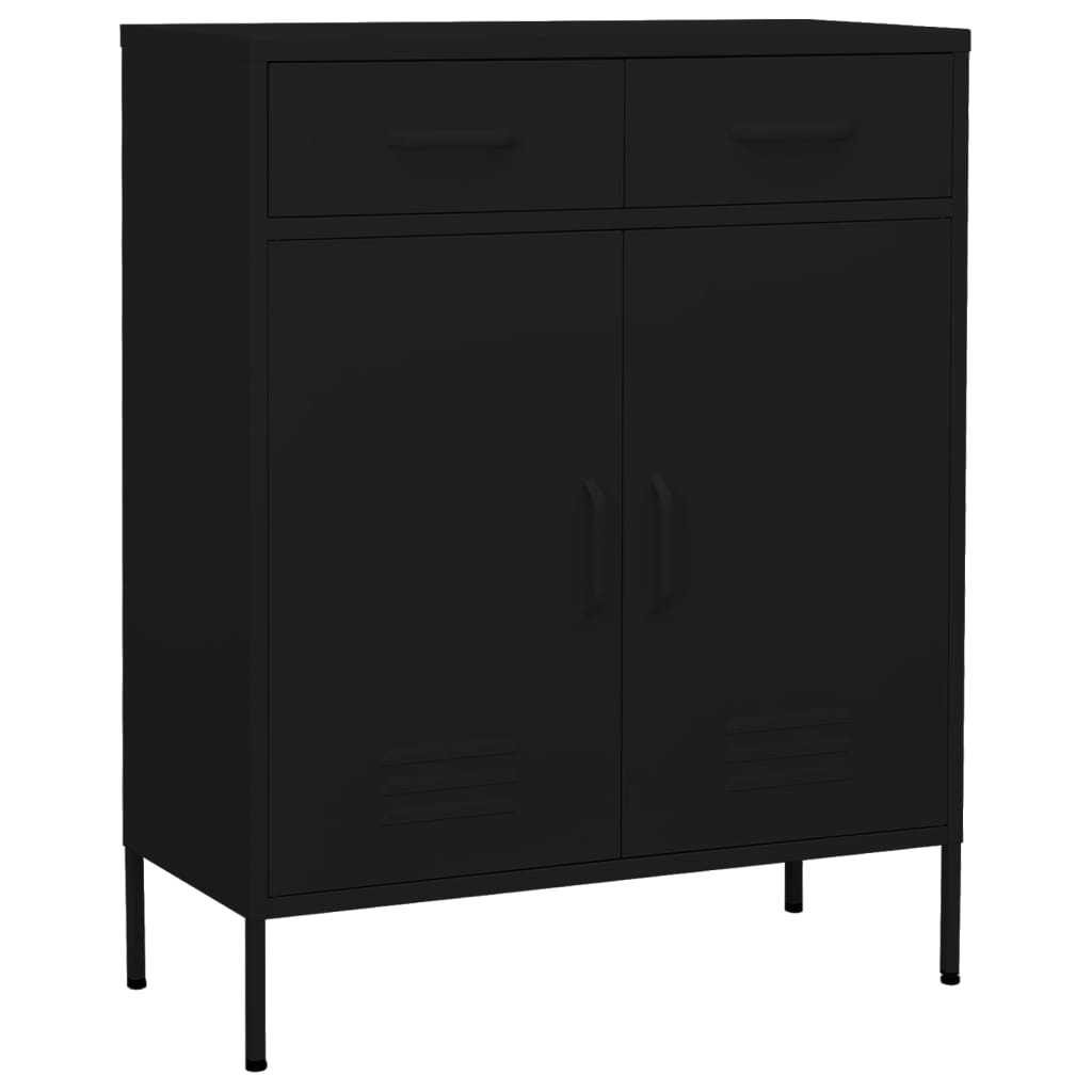 Lagerschrank Olivgrün 80x35x101,5 cm Stahl