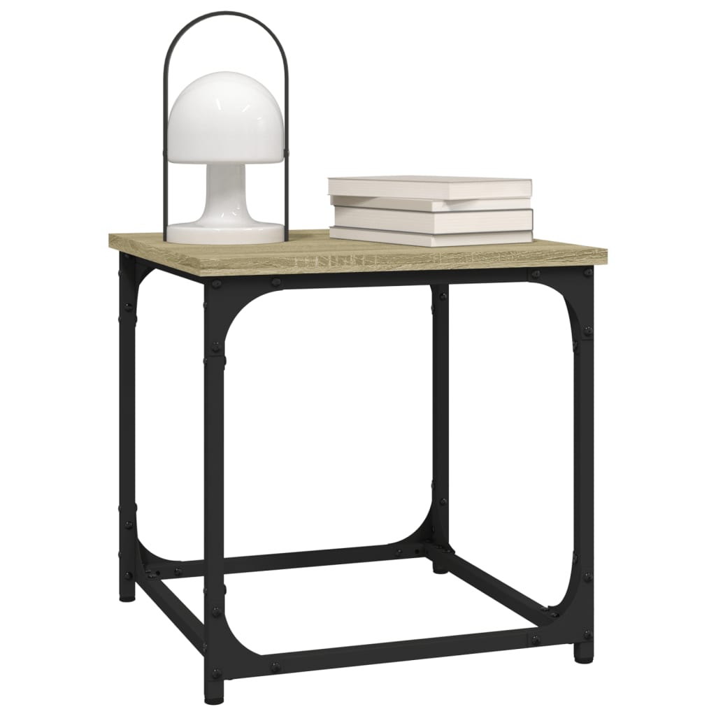 Beistelltisch Schwarz 40x40x40 cm Holzwerkstoff