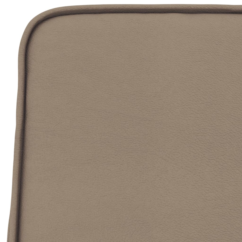 Loungesessel Creme 54x75x76 cm Kunstleder