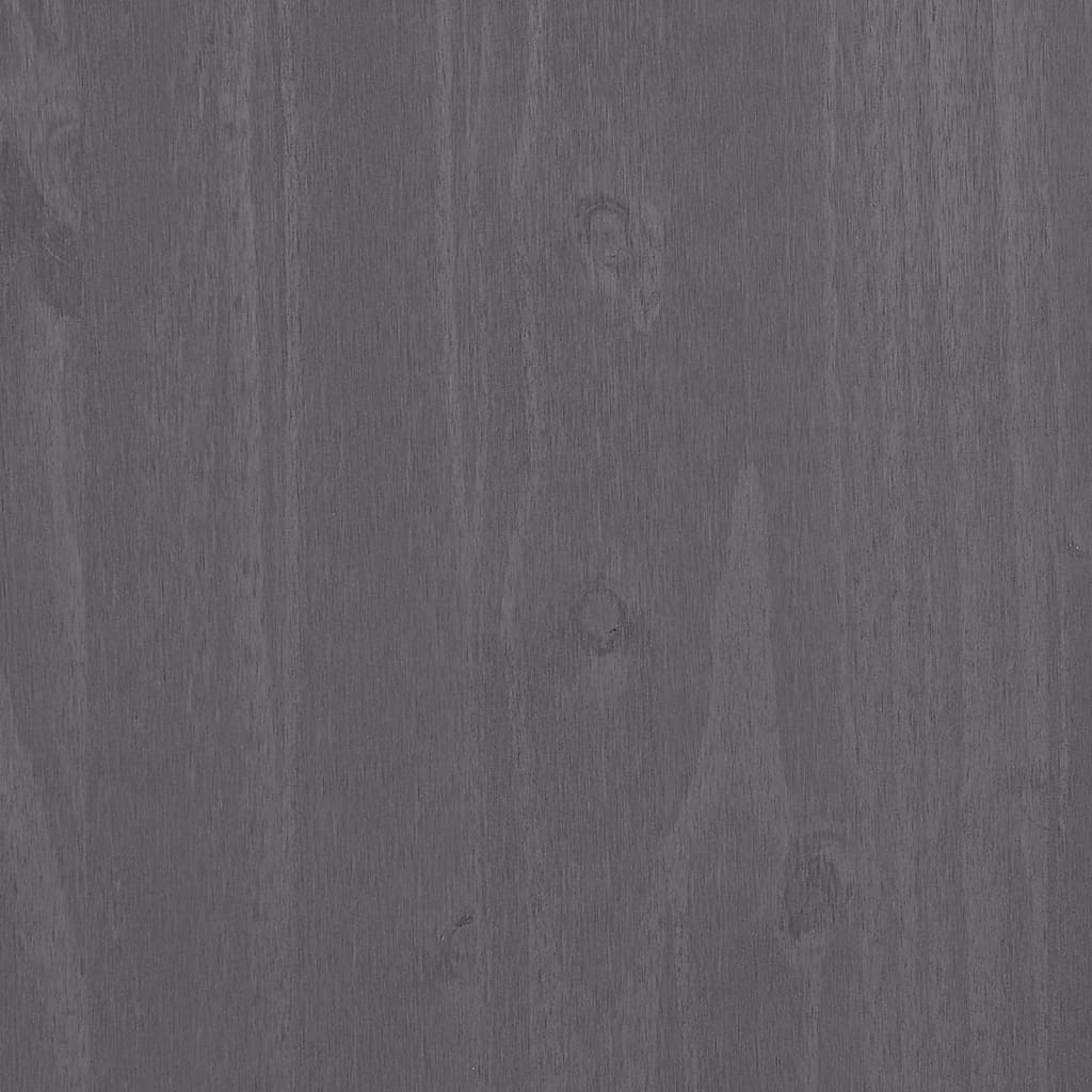Kleiderschrank HAMAR Honigbraun 89x50x180 cm Massivholz Kiefer