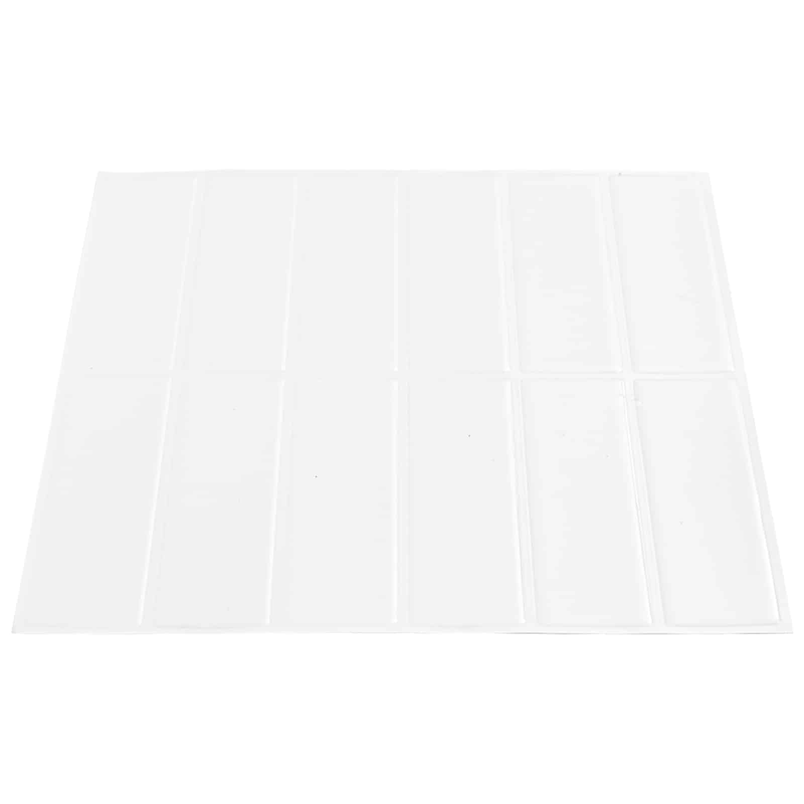 Rechteckige Fliese 10 pcs Dunkelgrün 29 x 23 x 0,08 cm