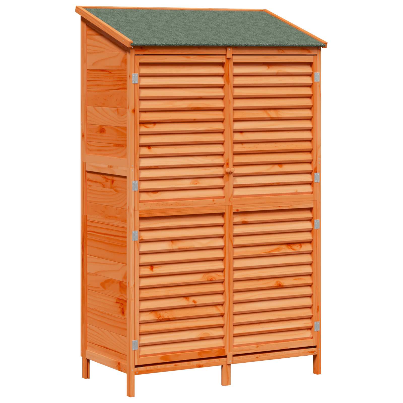 Gartenschuppen Natur 59 x 56 x 113,5 cm Massivholz aus Fichte