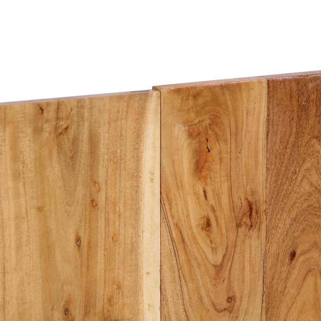Kopfteil Mehrfarbig 160 cm Massivholz Altholz