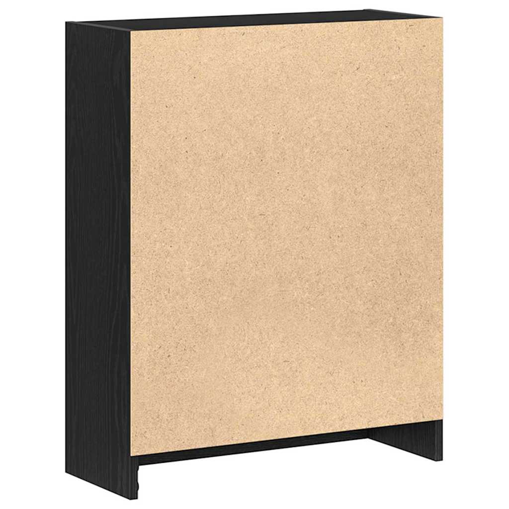 Bücherregal 3 Fächer Weiß 40x24x109 cm Holzwerkstoff