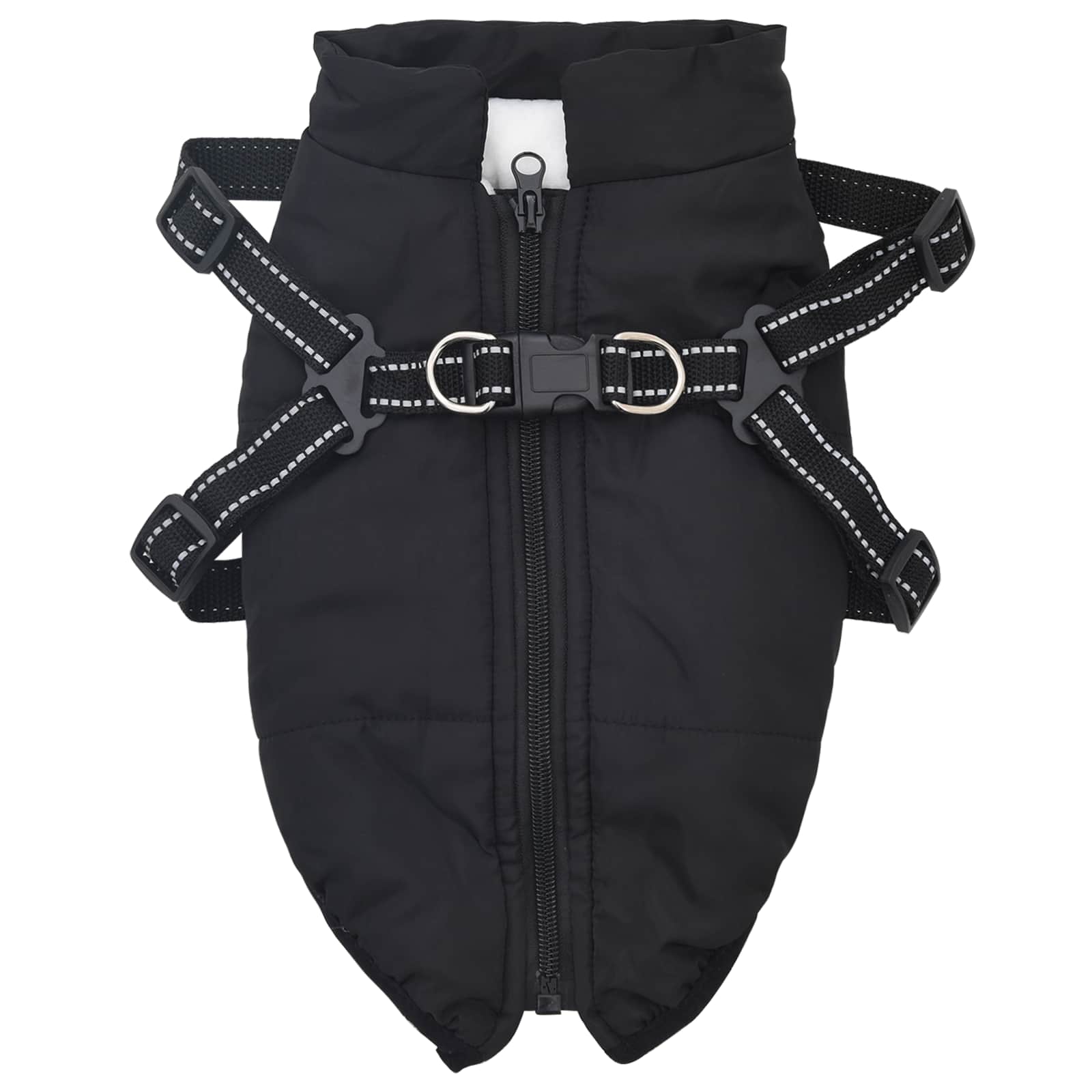 Hundemantel Rot L24 Fleece und Polyester