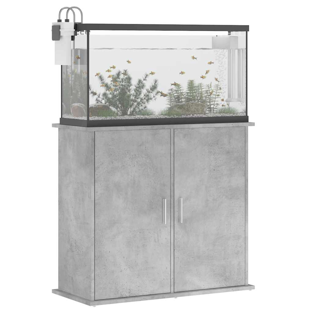 Aquariumständer Weiß 81x36x73 cm Holzwerkstoff