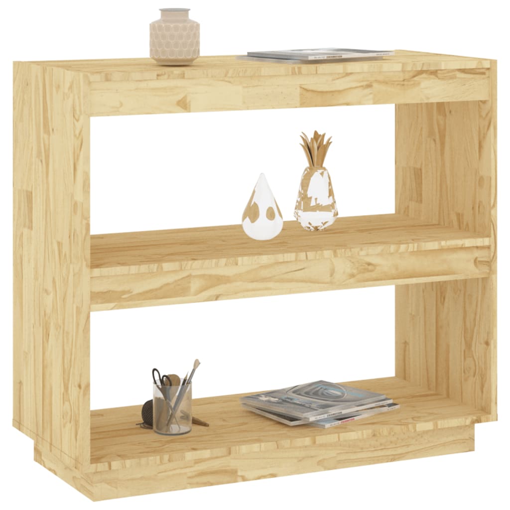 Bücherregal 40x35x71 cm Massivholz Kiefer