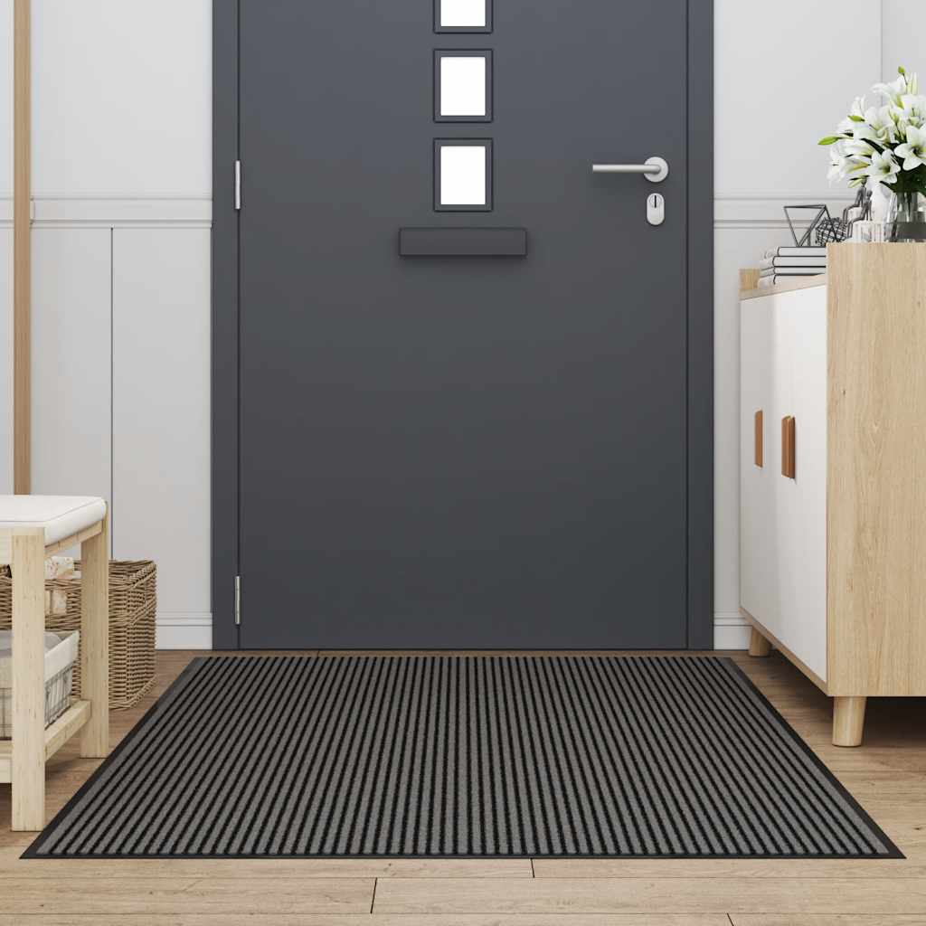Fußmatte Schwarz 40 x 60 cm Polypropylen