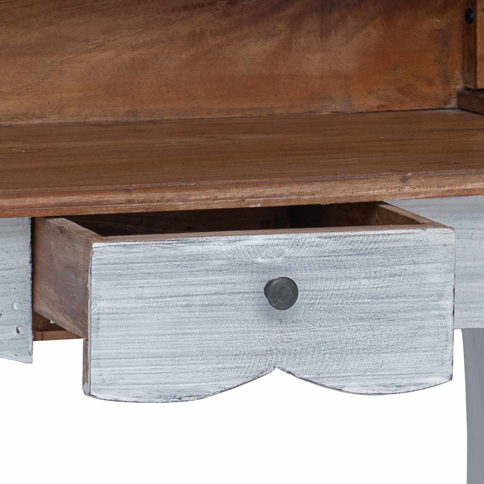 Schreibtisch Massives Mahagoniholz 80x40x92 cm