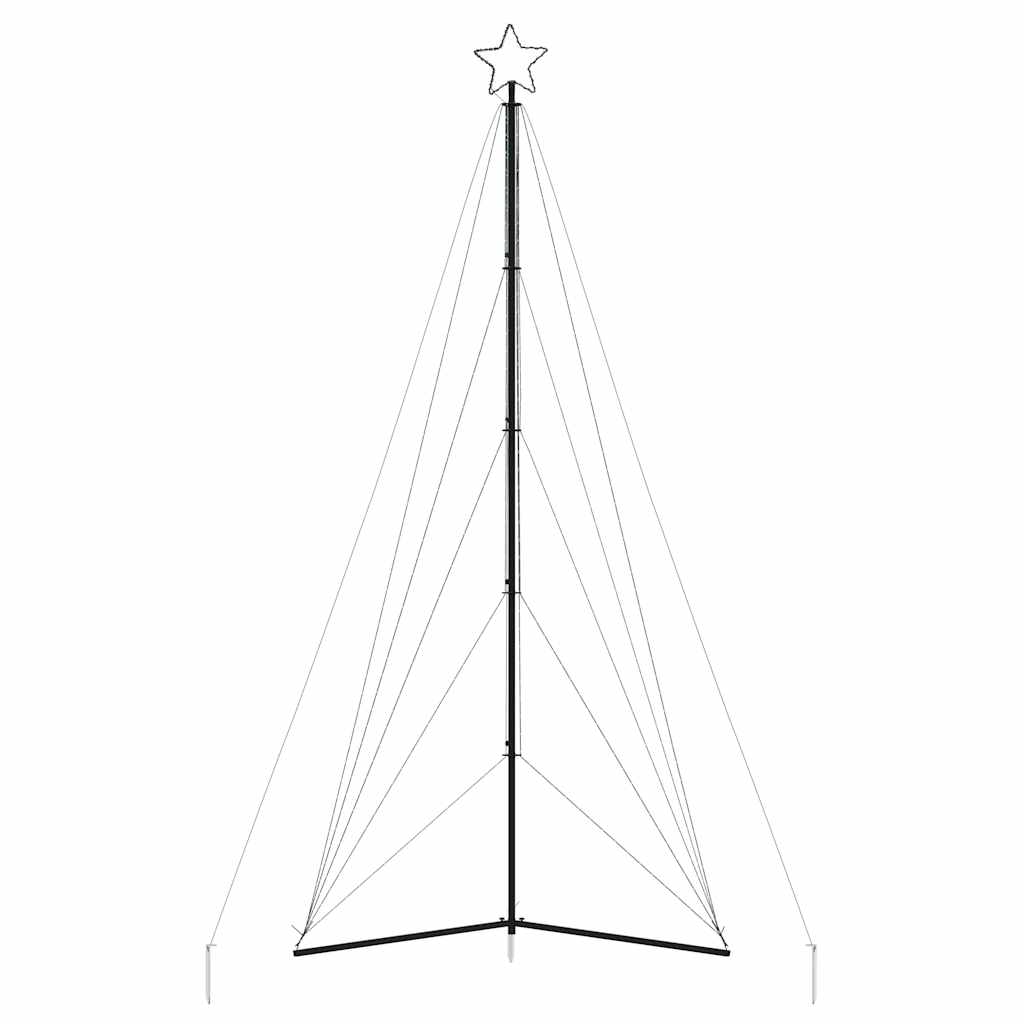 LED Weihnachtsbaum 363 LEDs Warmweiß 182 cm
