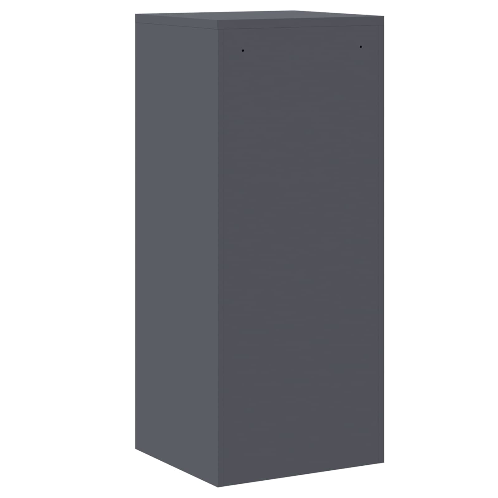 Aktenschrank 2 pcs Schwarz 44 x 50 x 139 cm Kaltgewalzter Stahl
