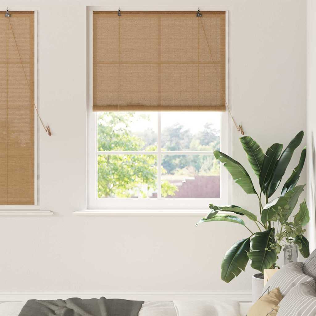 Rollo Braun 60 x 160 cm Bambus