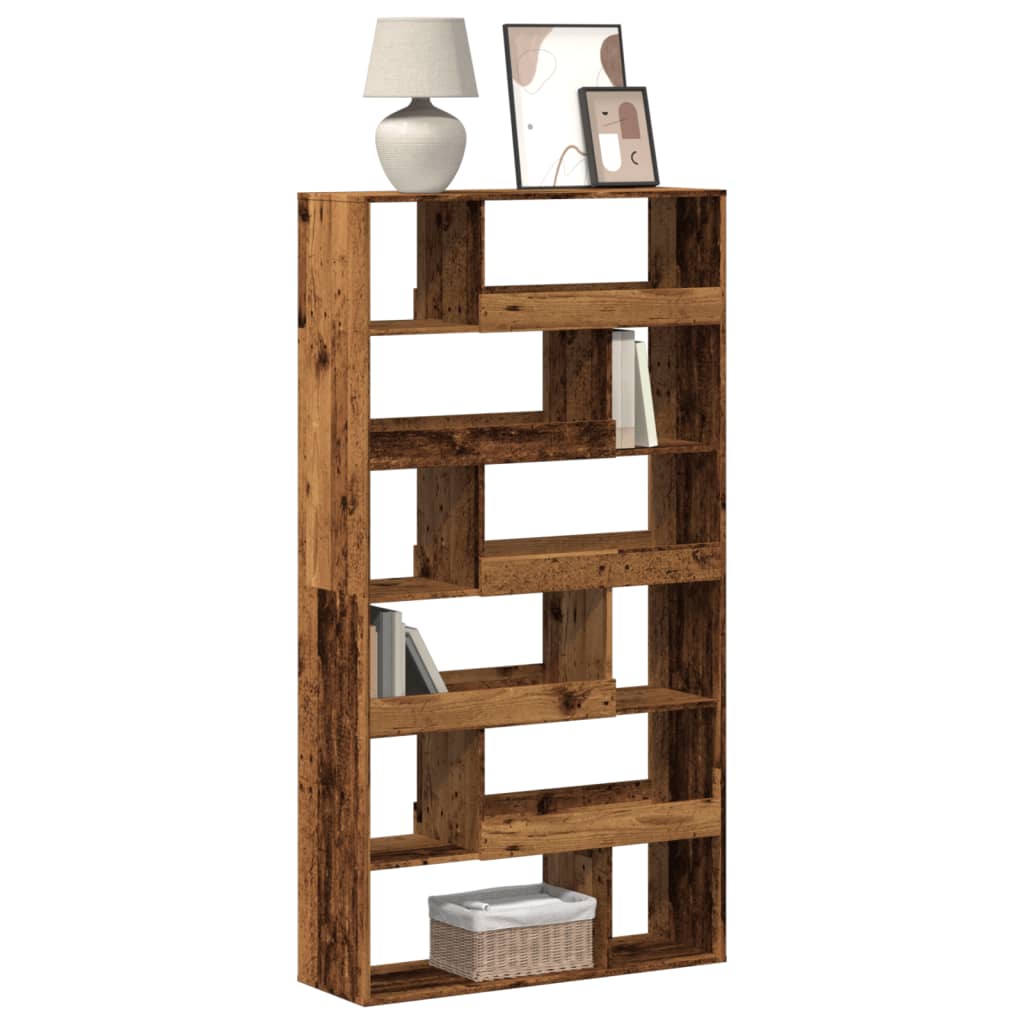 Bücherregal Räuchereiche 100x33x156,5 cm Holzwerkstoff
