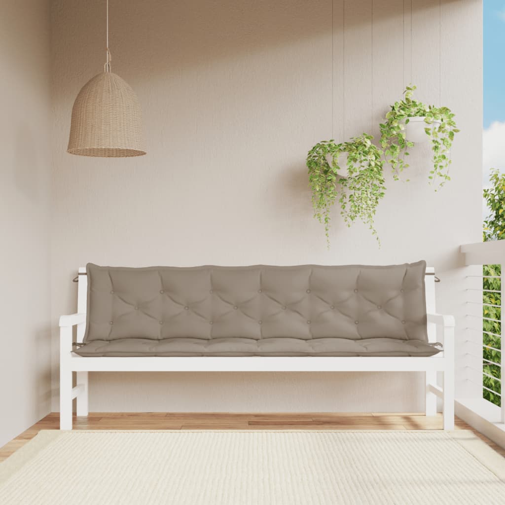 Gartenbank-Auflagen 2 Stk. Königsblau 100x50x7 cm Oxford-Gewebe