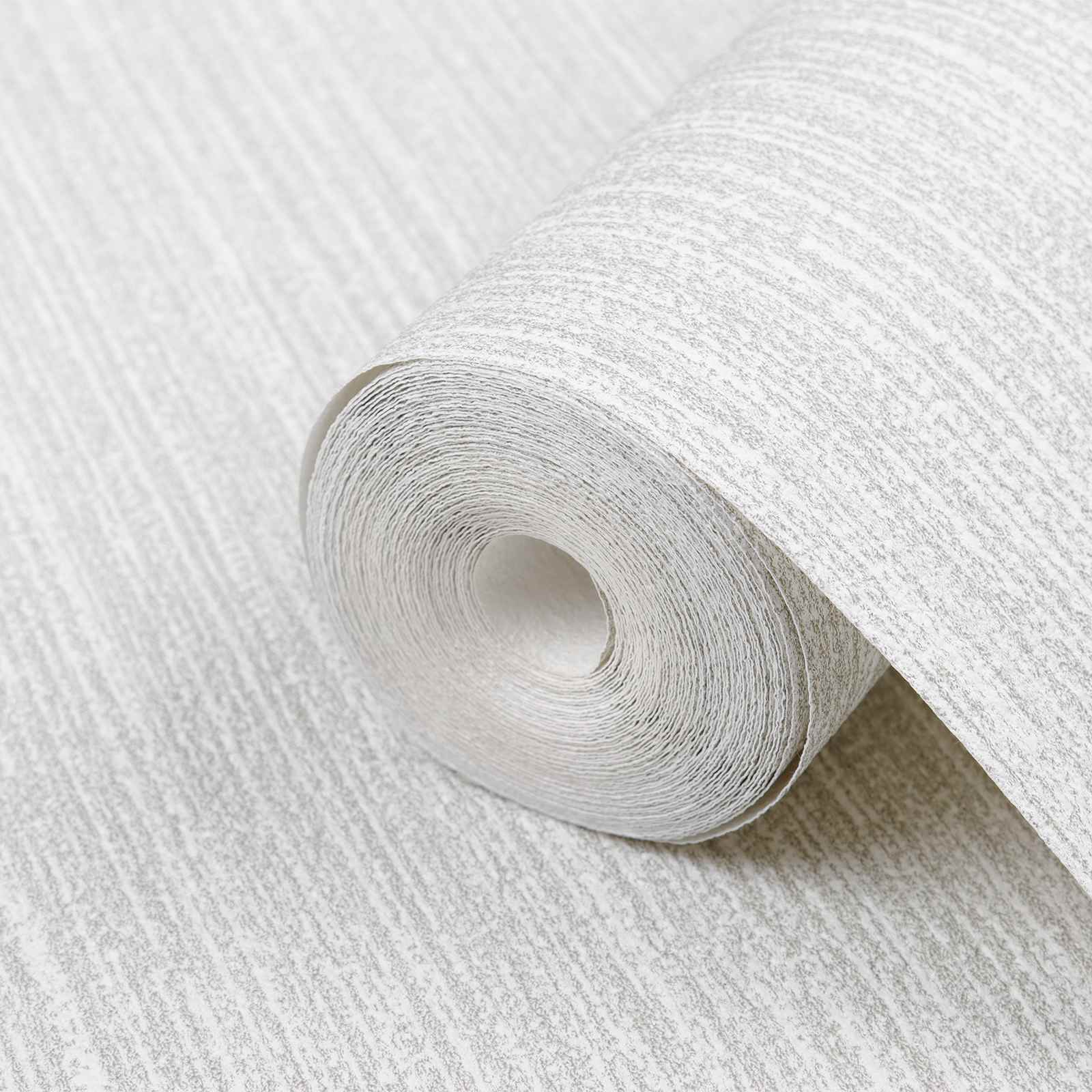 3D Solid Tapete Gestreift Grau 10 x 0,53 m Vliesstoff