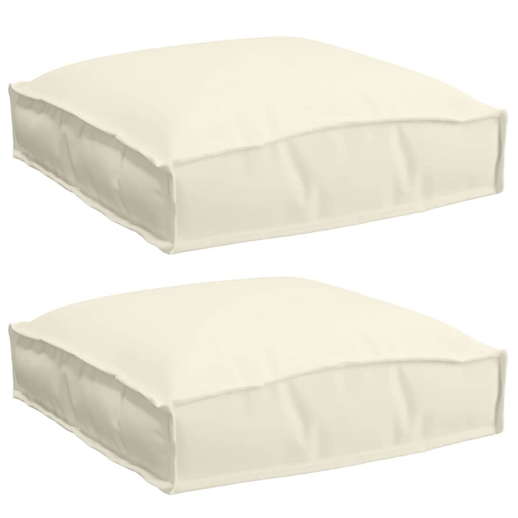 Kissen 2 pcs Anthrazit 40 x 40 x 8 cm Oxford-Stoff