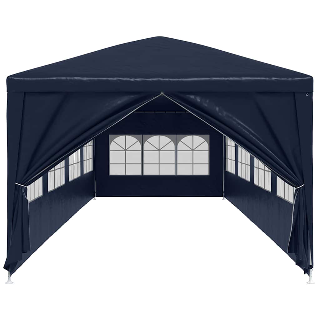 Party-Zelt 400 x 300 x 255 cm Rot PE und Stahl