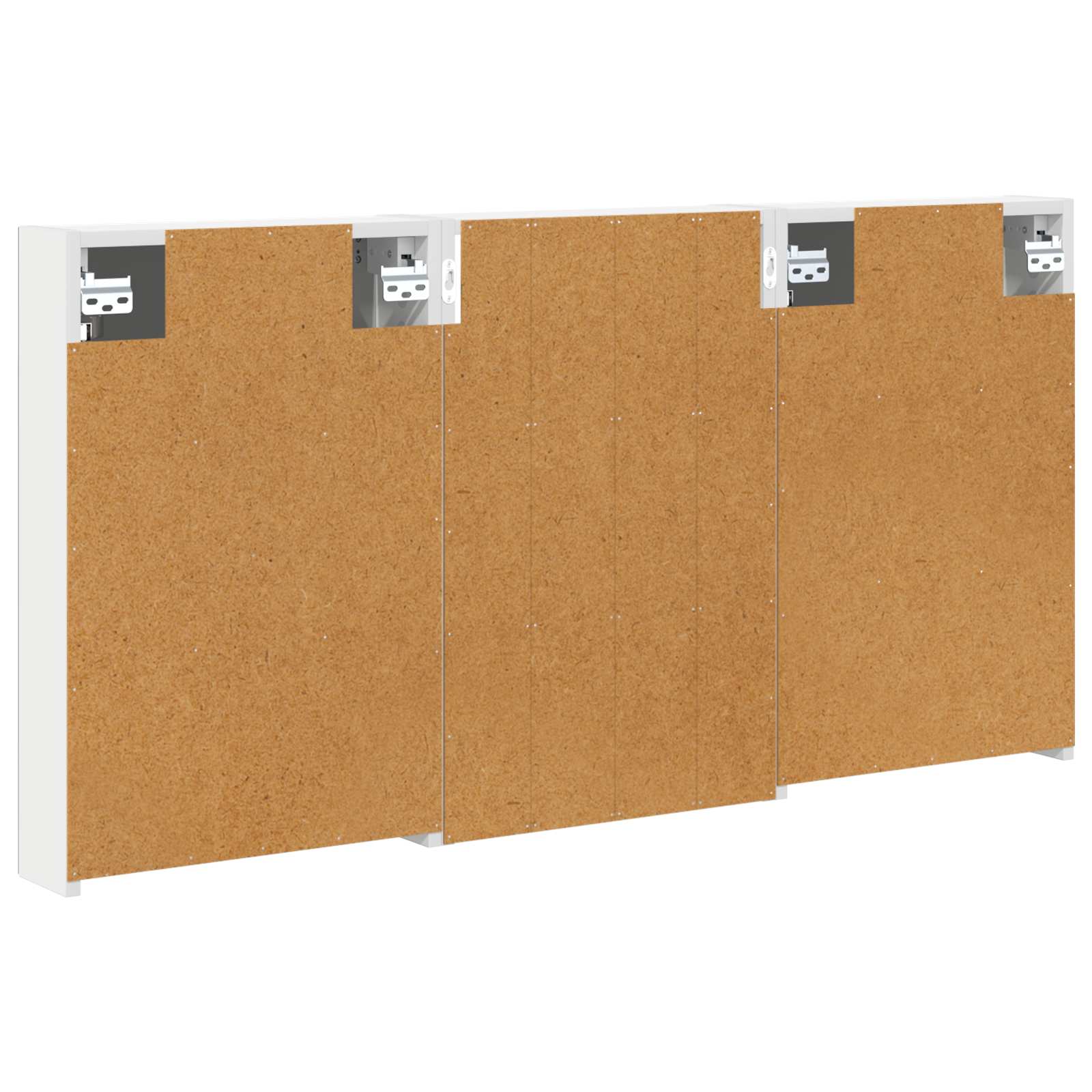 Badezimmerschrank-Set 3 pcs 80 x 10,5 x 50 cm Holzwerkstoff