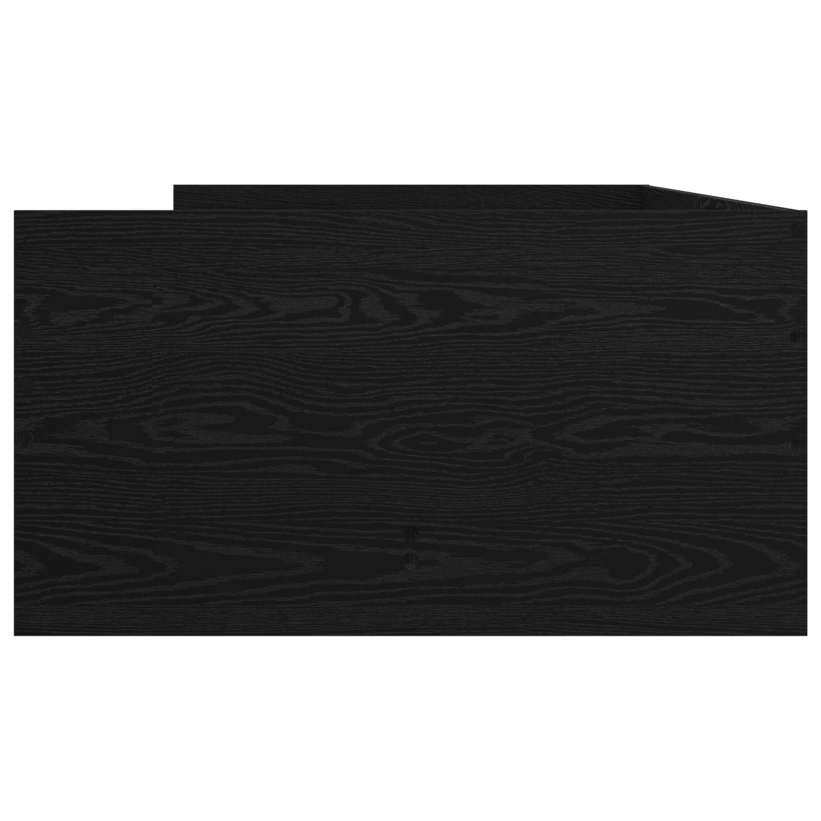Bett mit Schubladen Braun Eiche-Optik 75x190 cm