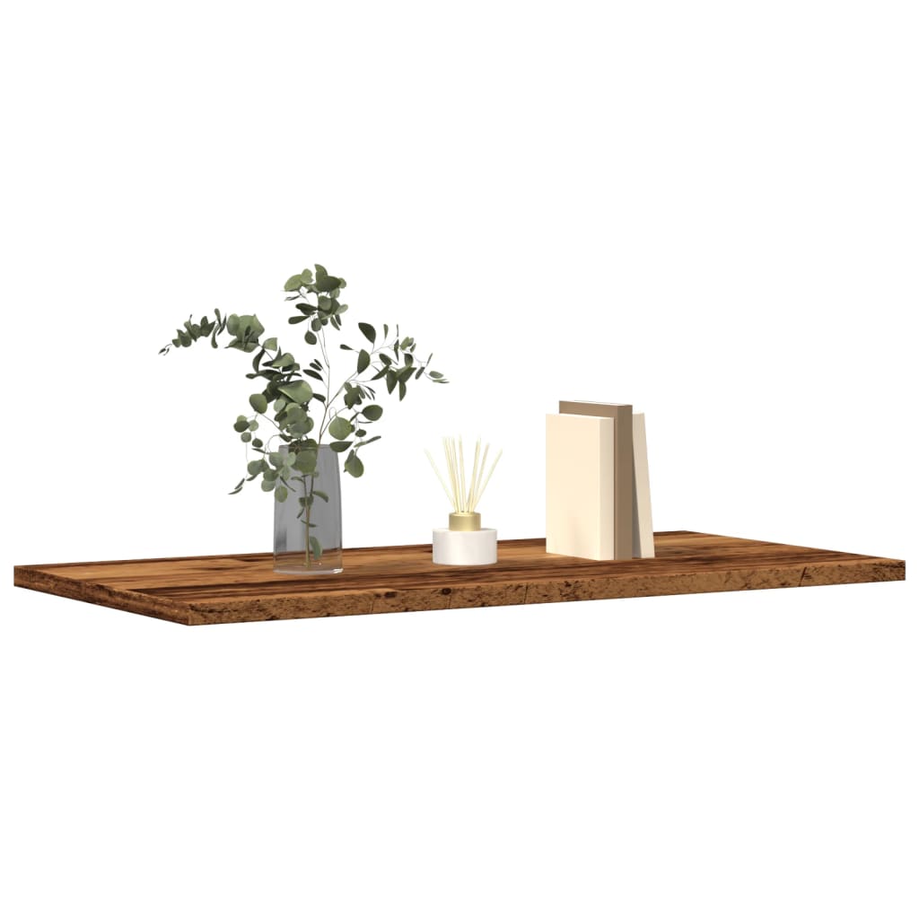 Bücherregal-Bretter 4 Stk. Weiß 40x10x1,5 cm Holzwerkstoff