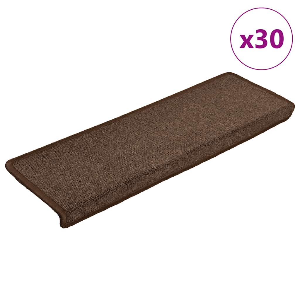 Stufenmatten 15 Stk. 65x21x4 cm Anthrazit Rechteckiger Rand