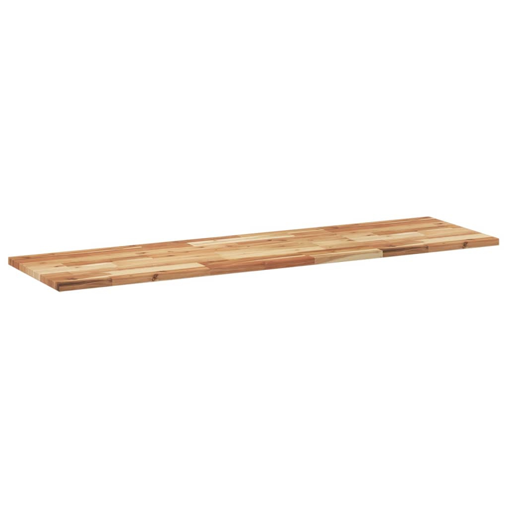 Tischplatte 40x20x2 cm Rechteckig Massivholz Akazie