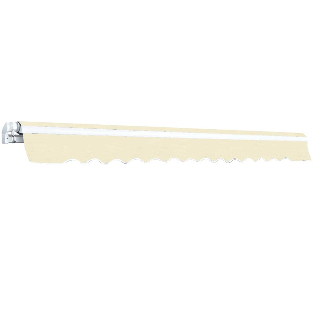 Gelenkarmmarkise 400 cm Blau/Weiß