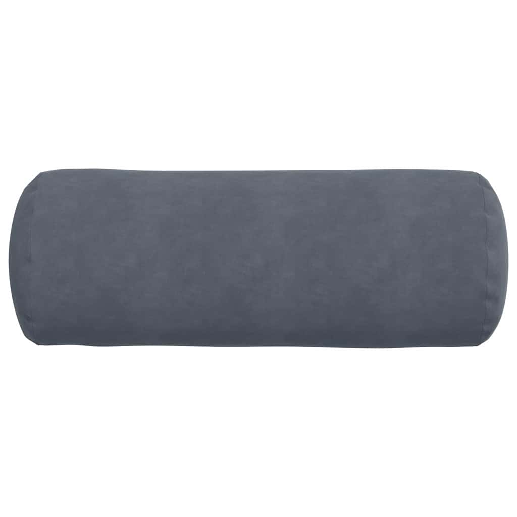 Bolsterkissen 2 Stück Blau Ø 15 x 40 cm Cordstoff