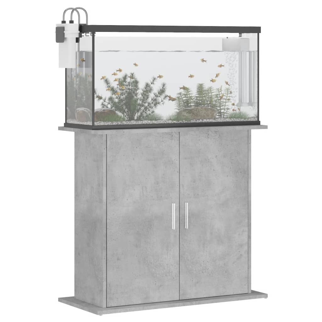 Aquariumständer Weiß 81x36x73 cm Holzwerkstoff
